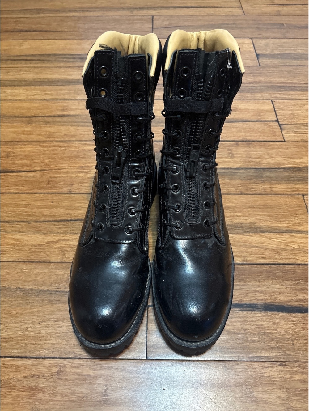 Chippewa Firefighter Boots 27422 Men's 10.5 EE Black Leather Steel Toe Ruttman - Picture 3 of 8